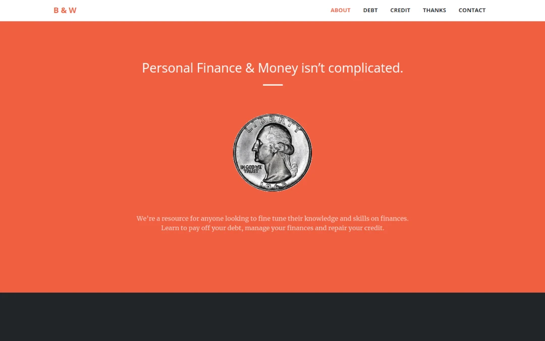 Black and White Financial